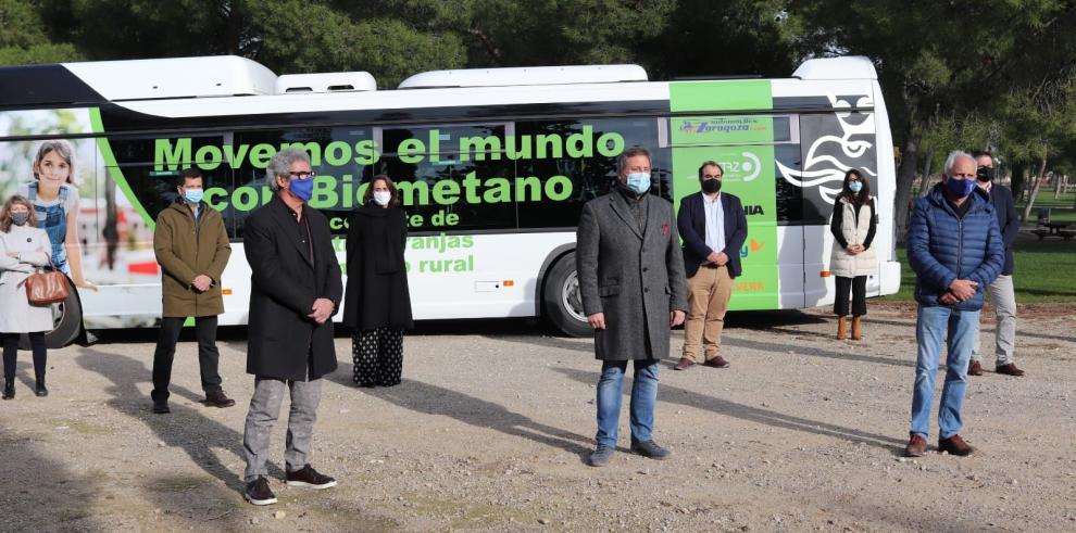 Soro destaca el potencial económico y medioambiental de aplicar el biometano al transporte público