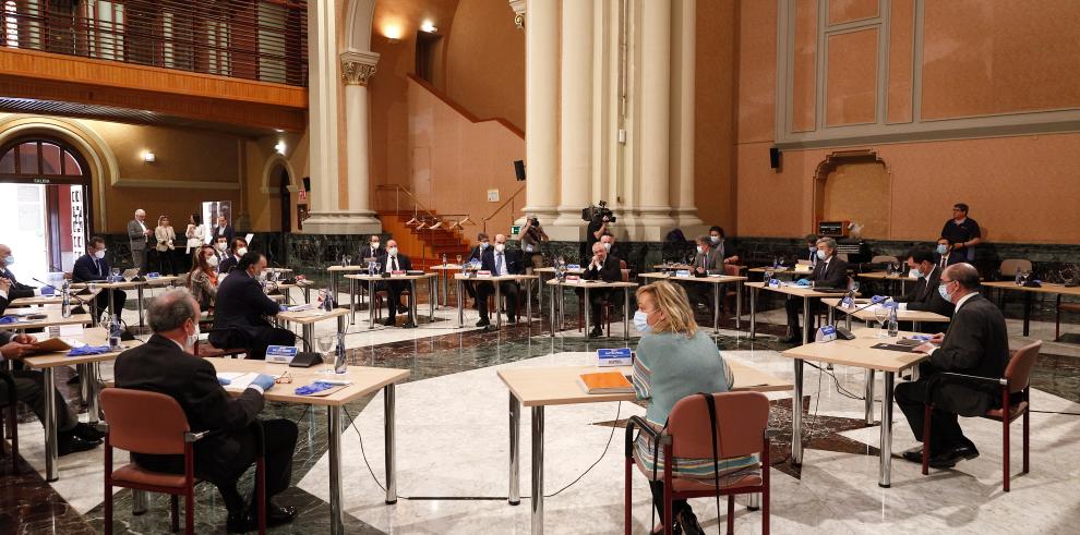 El Gobierno de Aragón y el tejido empresarial aragonés preparan la salida de la crisis sanitaria y económica reforzando sectores y proyectos económicos