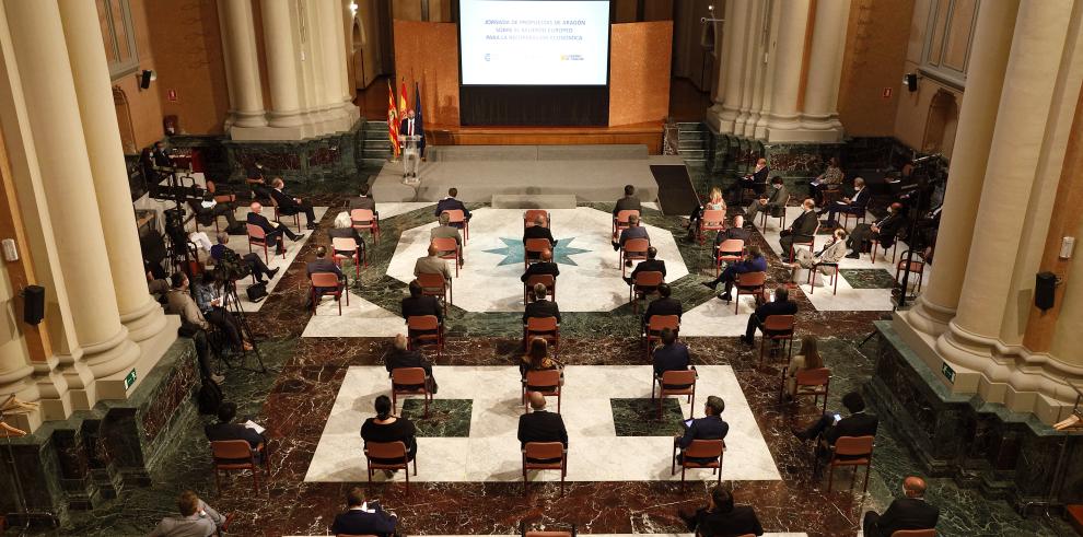 Aragón trabaja en diversos proyectos para acceder a los fondos europeos de reconstrucción post-Covid