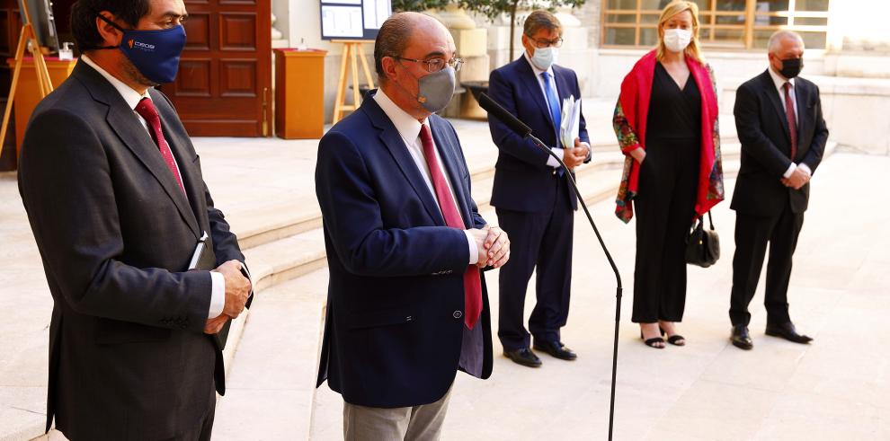 Aragón trabaja en diversos proyectos para acceder a los fondos europeos de reconstrucción post-Covid