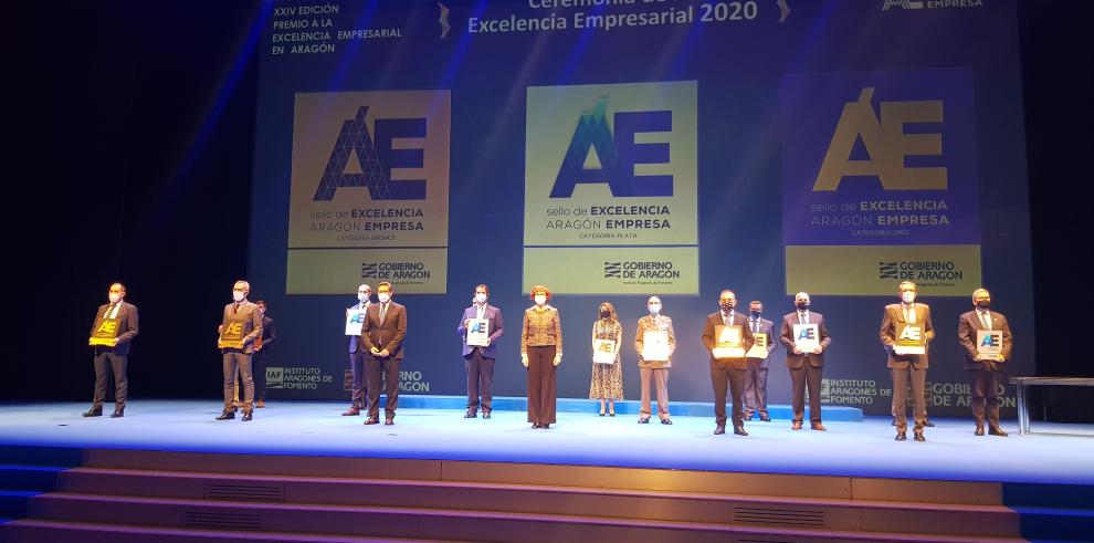 La empresa xxxxx recibe el Premio a la Excelencia 2020