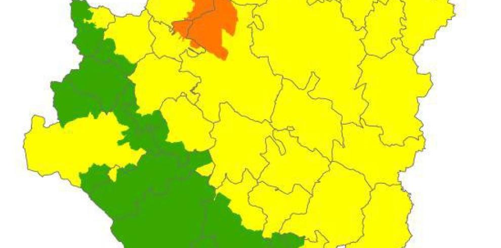 Alerta naranja por peligro de incendios forestales en algunas zonas de Aragón