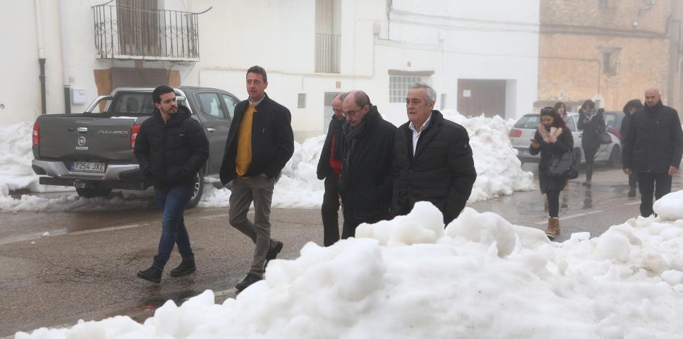 Aragón trabaja en un servicio de telefonía satelital para evitar que vuelvan a quedarse pueblos incomunicados