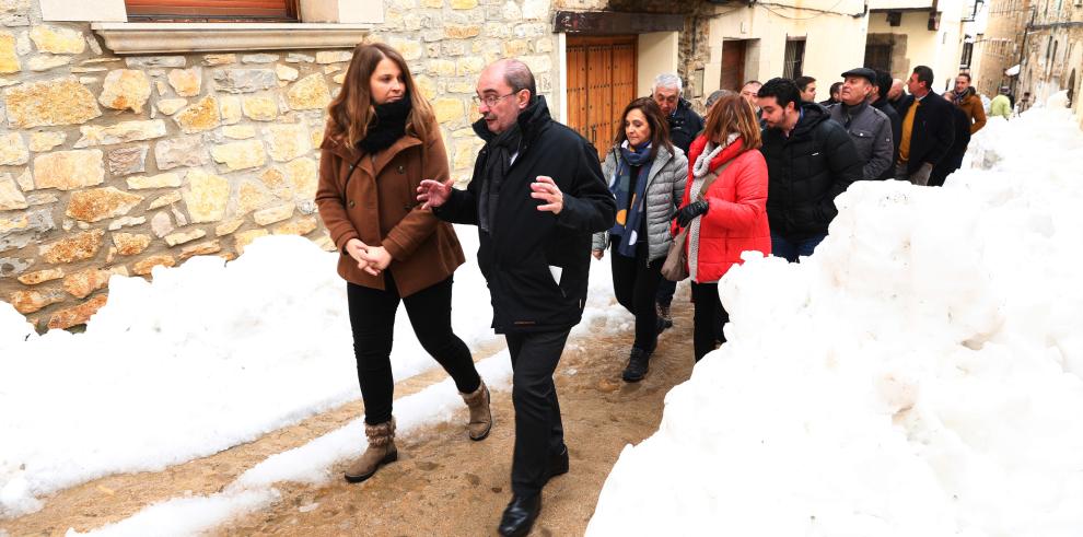 Aragón trabaja en un servicio de telefonía satelital para evitar que vuelvan a quedarse pueblos incomunicados