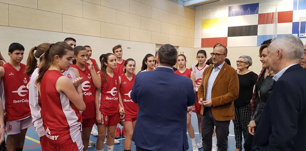 El Departamento de Educación, Cultura y Deporte y el Basket Zaragoza se alían para potenciar el  deporte base aragonés