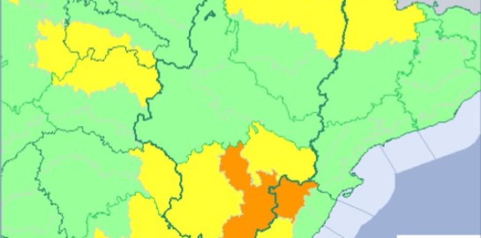 Aviso naranja por nevadas en Gúdar y Maestrazgo para el domingo día 19