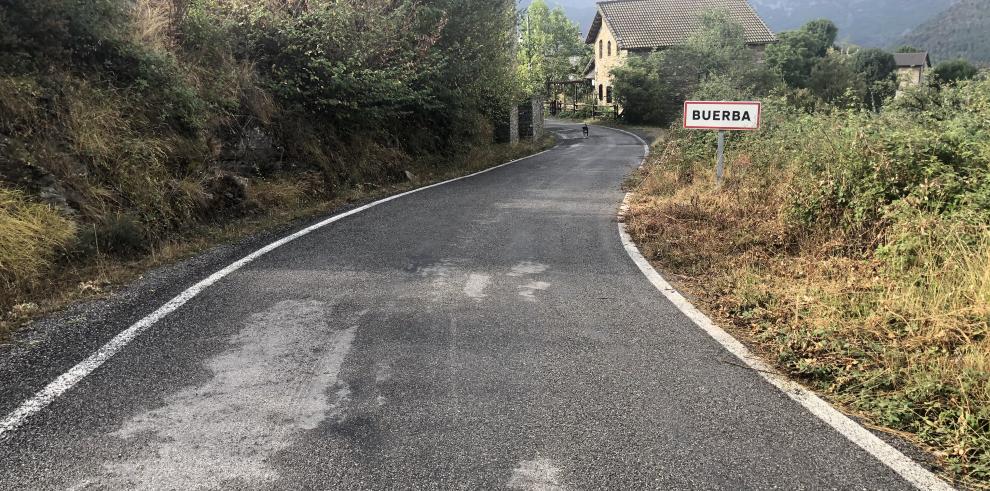 Mejora del firme entre Puyarruego y Buerba