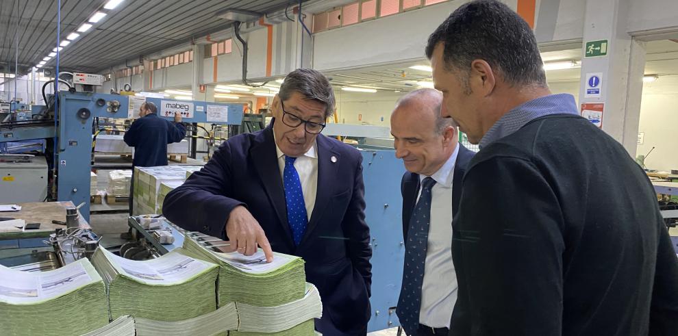 Aliaga: “En Aragón tenemos empresas punteras que compiten en los mercados más exigentes”