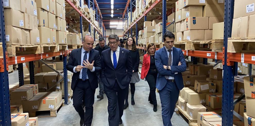 Aliaga: “En Aragón tenemos empresas punteras que compiten en los mercados más exigentes”