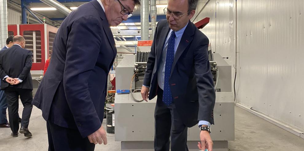 Aliaga: “En Aragón tenemos empresas punteras que compiten en los mercados más exigentes”