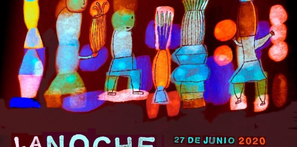 El Gobierno de Aragón celebra la Noche en Blanco con actuaciones de música, circo, danza y diversas exposiciones