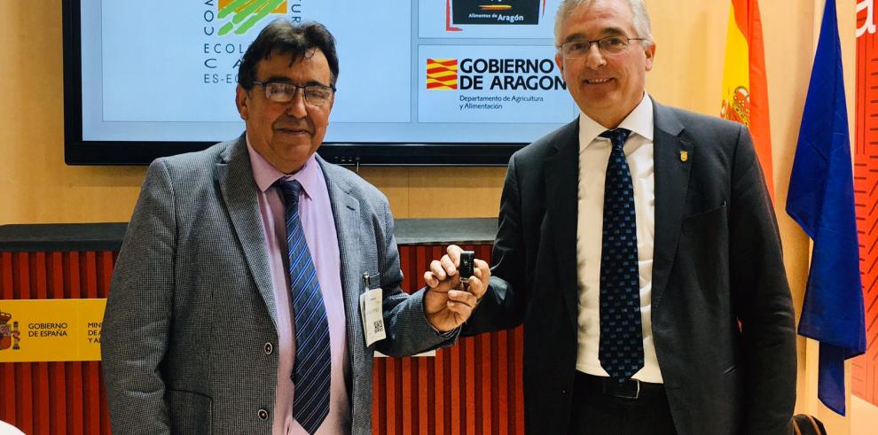 Olona apoya el Plan Estratégico del Comité Aragonés de Agricultura Ecológica presentado en Alemania