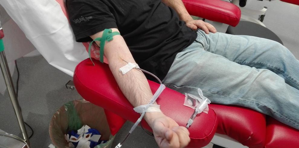 El Día Mundial del Donante de Sangre se celebra este año con un especial agradecimiento a la solidaridad de los aragoneses