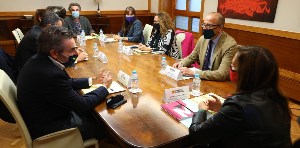 La Vuelta a España y el Gobierno de Aragón acuerdan los protocolos para el desarrollo de una prueba segura 