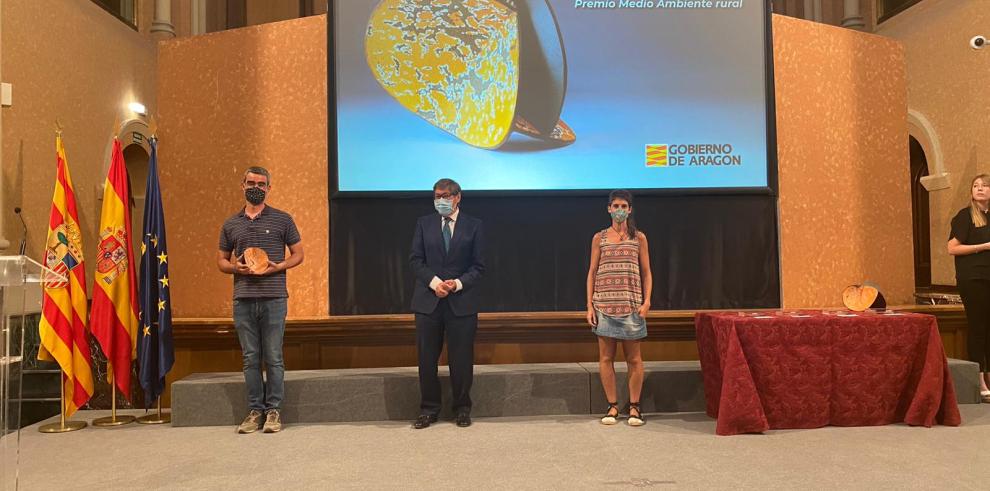 Adolfo Aragüés, Premio Aragón de Medio Ambiente a título póstumo