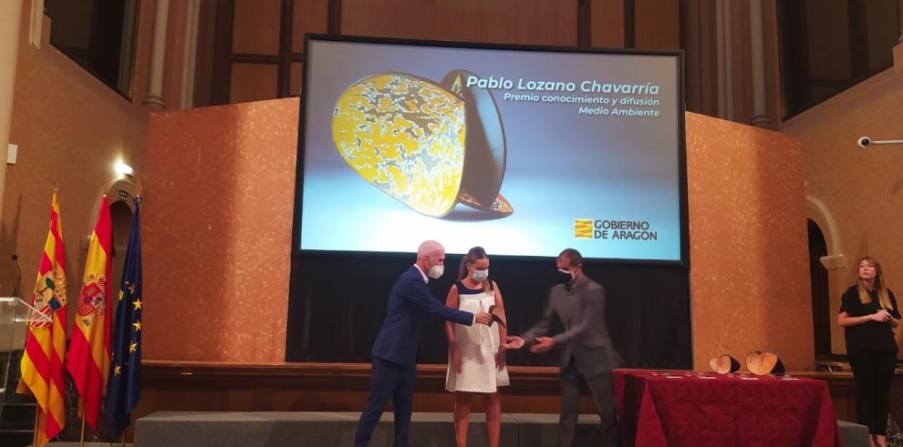 Adolfo Aragüés, Premio Aragón de Medio Ambiente a título póstumo