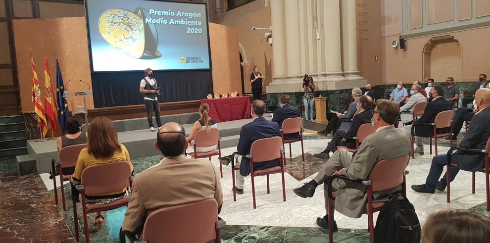 Adolfo Aragüés, Premio Aragón de Medio Ambiente a título póstumo