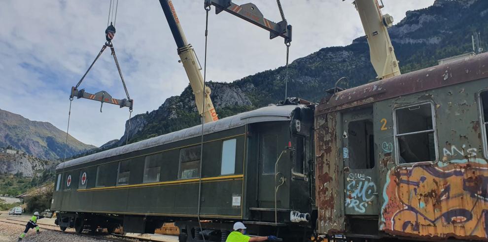 Comienzan las obras de urbanización en la explanada de la Estación Internacional de Canfranc