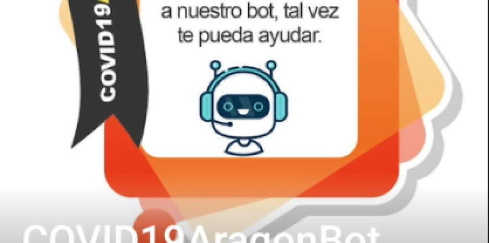 (VIERNES 3 A LAS 9:00 )ITAINNOVA pone en en marcha COVID19AragonBot en Telegram, el bot del Gobierno de Aragón que responde a las dudas de los ciudadanos sobre el coronavirus.