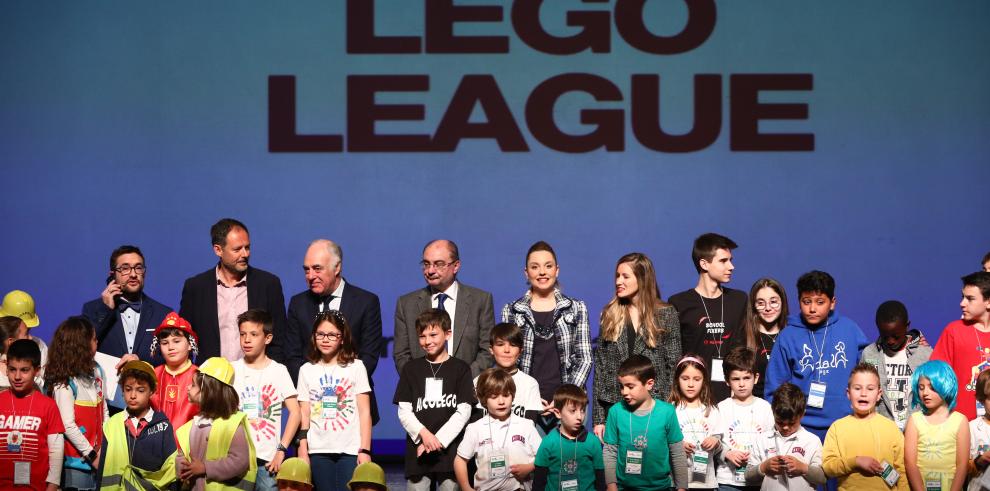 Los valores de la liga Lego sintonizan con las políticas del Gobierno de Aragón que fomentan