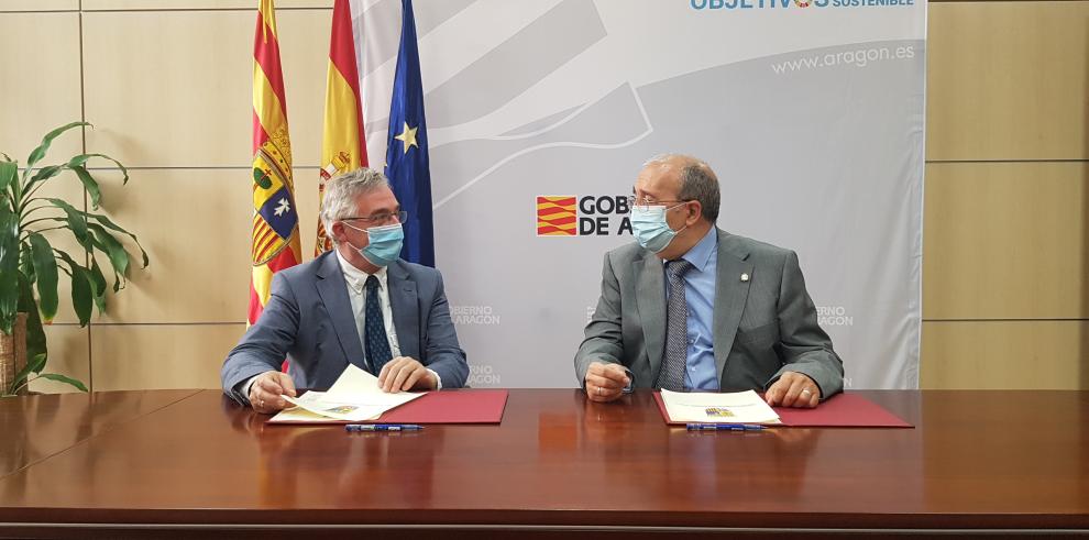 El Gobierno de Aragón y la Diputación Provincial de Teruel suman esfuerzos para el control de la calidad del aire