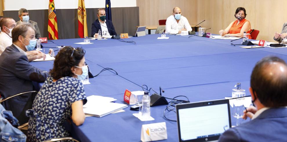 El Portal de Trasparencia del Gobierno de Aragón publicará la evolución de la Estrategia de Recuperación