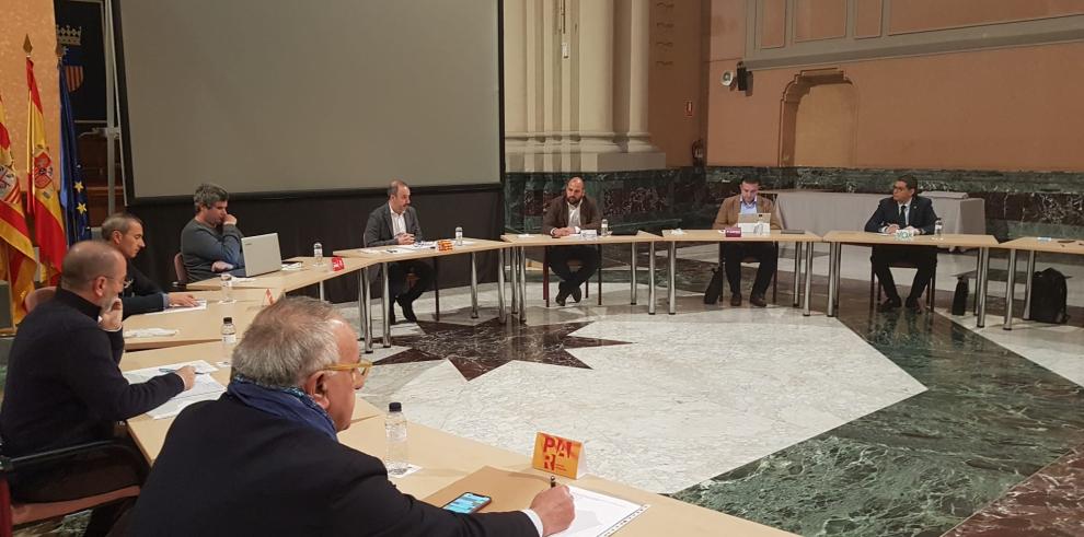 Primera reunión de la Mesa para la Estrategia Aragonesa de Recuperación Social y Económica