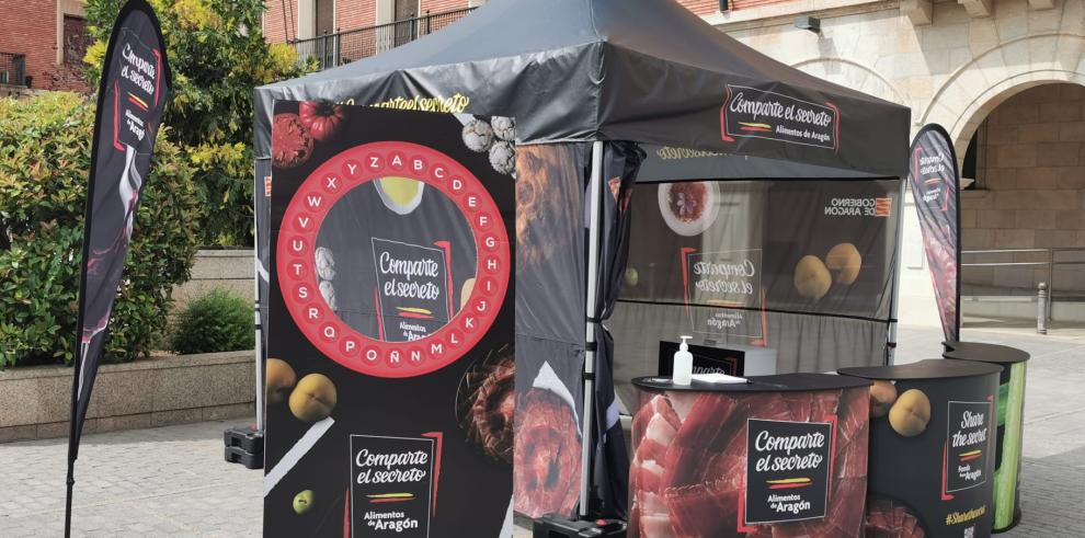 Aragón Alimentos se suma a la exposición itinerante promovida por Turismo de Aragón