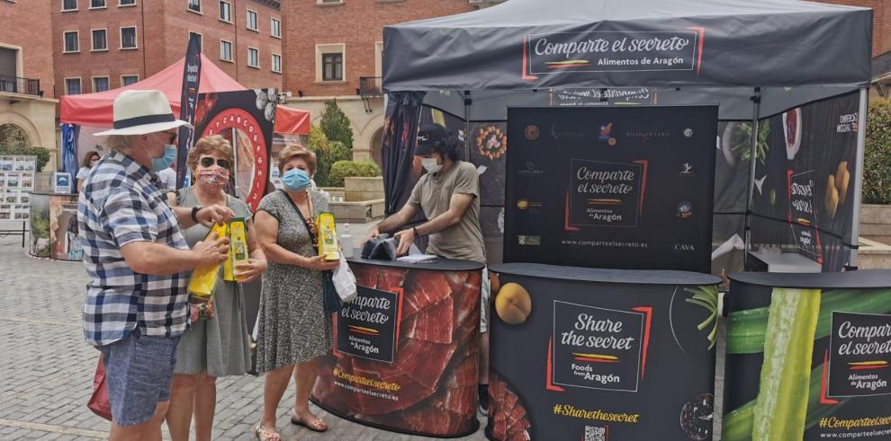 Aragón Alimentos se suma a la exposición itinerante promovida por Turismo de Aragón