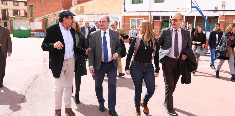 La apuesta del Gobierno por la escuela rural y la educación de 0 a 3 años encuentra en Villarquemado una política efectiva para combatir la despoblación