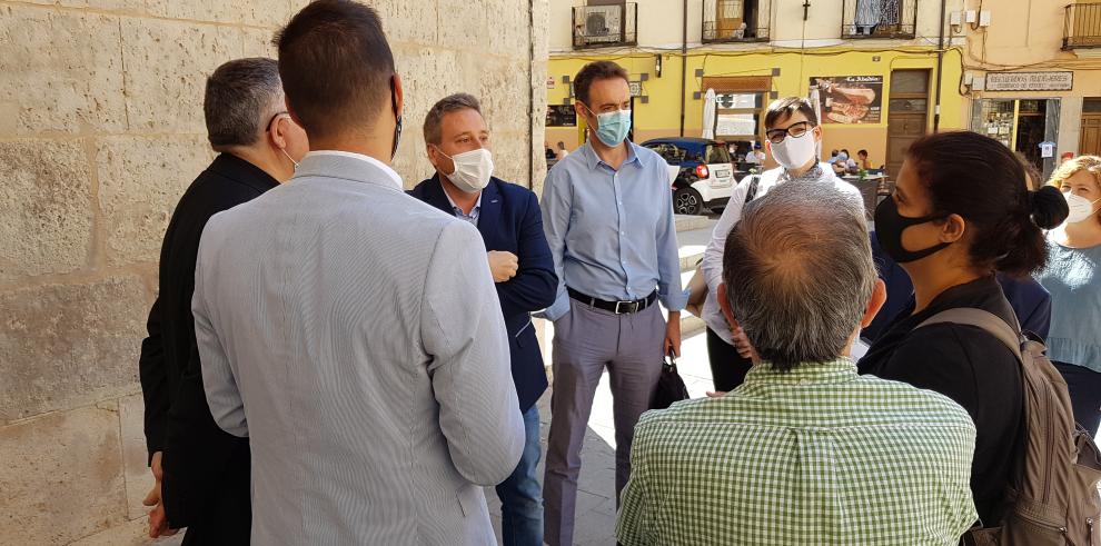 Impulso a la tercera y última fase para la restauración de la torre de la catedral de Teruel