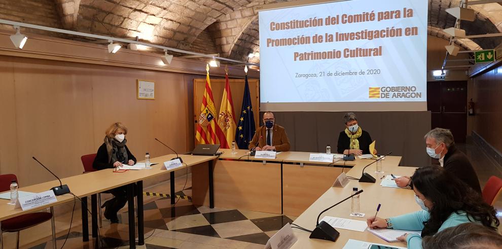 El Gobierno crea un comité para coordinar todos los esfuerzos de Aragón en el estudio de nuestro Patrimonio