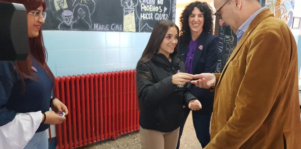 El IES Conde Aranda presenta su programa de alumnado por la igualdad de género	