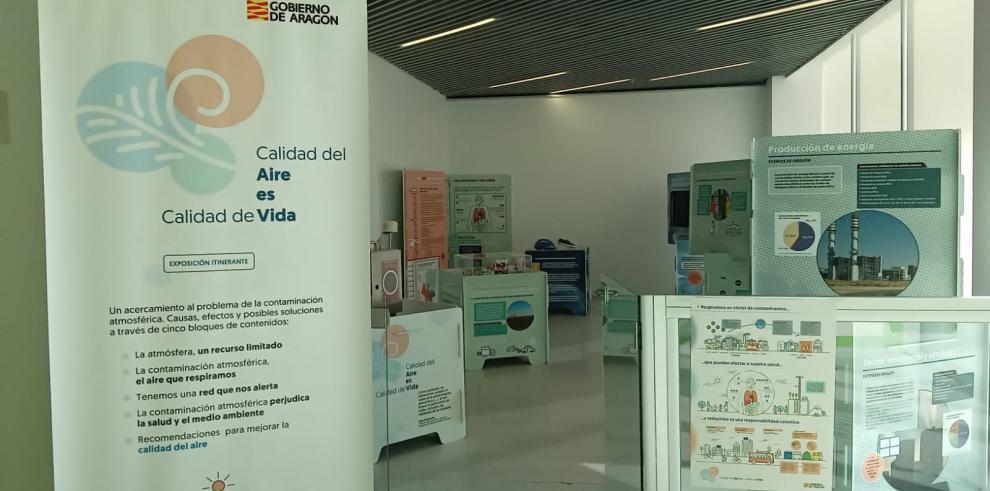 La exposición itinerante “Calidad del aire es calidad de vida” echa a andar