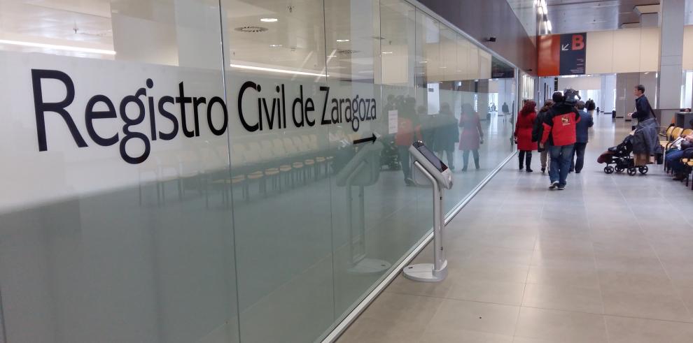 El Registro Civil de Zaragoza habilita dos direcciones electrónicas para facilitar trámites sin necesidad de acudir a su sede