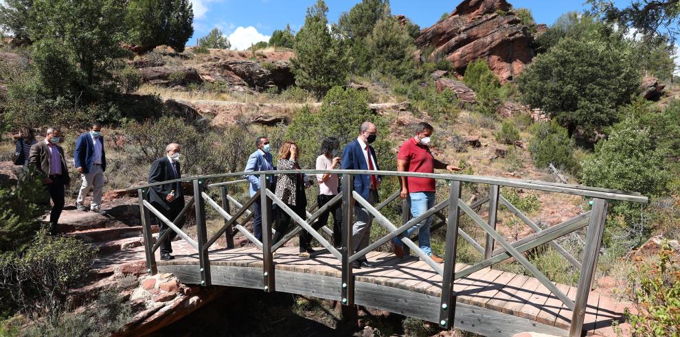 El Presidente de Aragón pone en valor el músculo del turismo de interior que ha capeado la temporada pese al azote de la pandemia