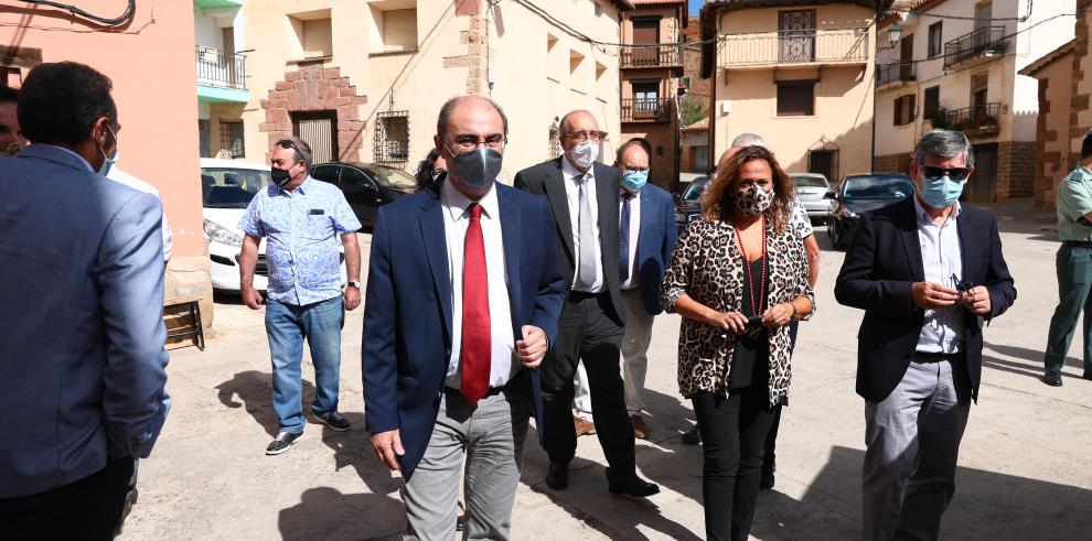 El Presidente de Aragón pone en valor el músculo del turismo de interior que ha capeado la temporada pese al azote de la pandemia