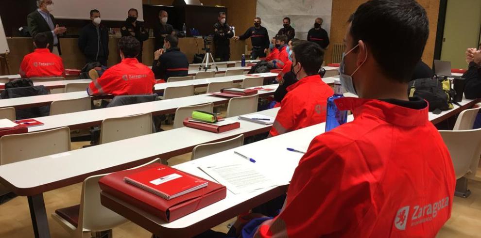 La Academia Aragonesa de Bomberos inicia hoy la formación de 62 bomberos en prácticas del Ayuntamiento de Zaragoza 