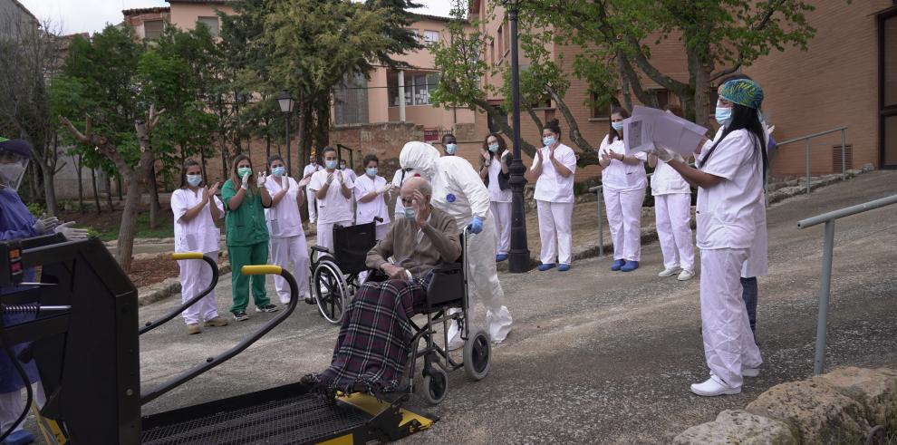 El centro Covid-19 de Alfambra cierra sus puertas después de un mes y medio de servicio en la pandemia