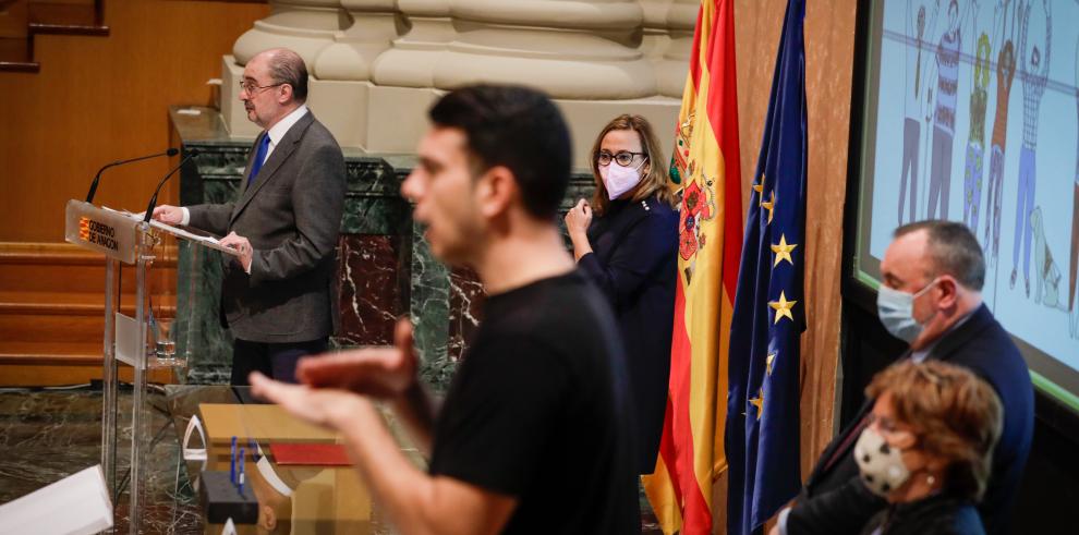 El Gobierno de Aragón y CERMI avanzan en el desarrollo integral de la ley de Derechos y Garantías de las personas con discapacidad 