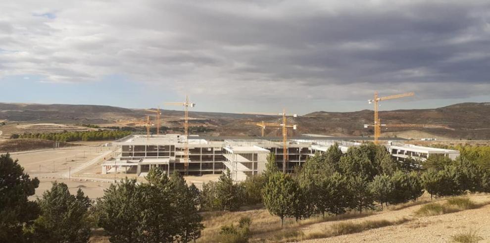 El Gobierno de Aragón da luz verde a la licitación del lote 2 de las obras del nuevo Hospital de Teruel por casi 33 millones de euros