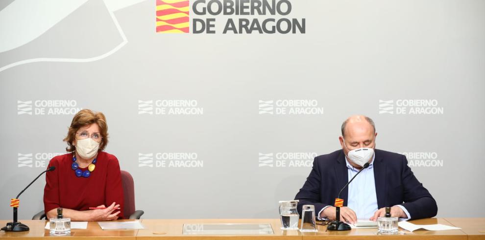 El Departamento de Ciudadanía aporta 21,6 millones para financiar los Servicios Sociales del Ayuntamiento de Zaragoza y 12,6 para la atención a domicilio de las entidades locales en 2021