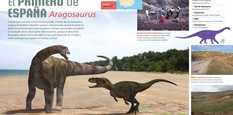 Un libro recopila e ilustra los dinosaurios más emblemáticos de España y Portugal