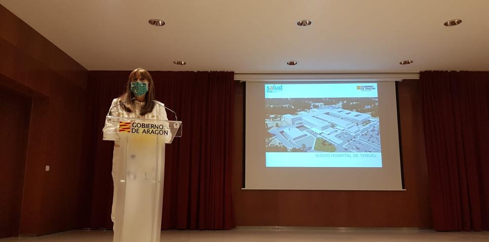 Repollés revalida el compromiso del Gobierno de Aragón con la construcción de los dos nuevos hospitales de la provincia de Teruel