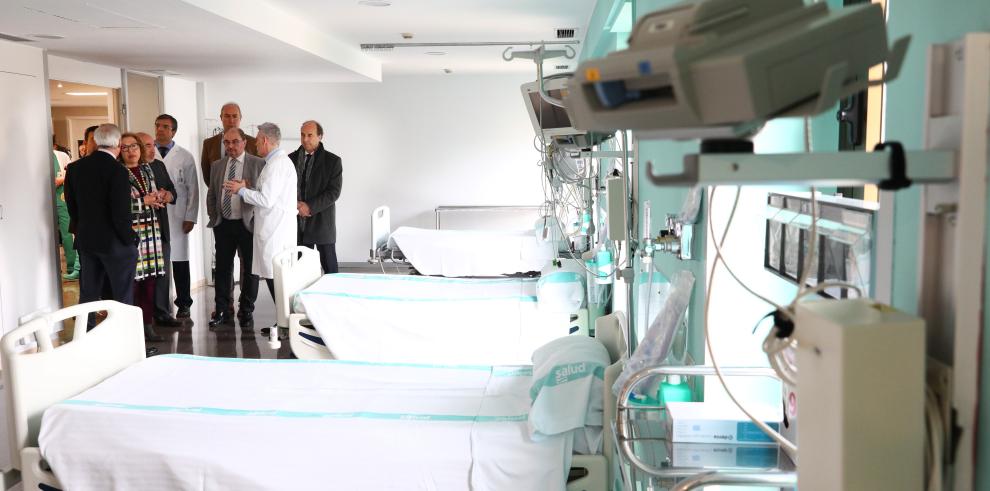 El Hospital Ernest Lluch de Calatayud cuenta ya con un nuevo bloque quirúrgico que permitirá afrontar 3000 intervenciones anuales