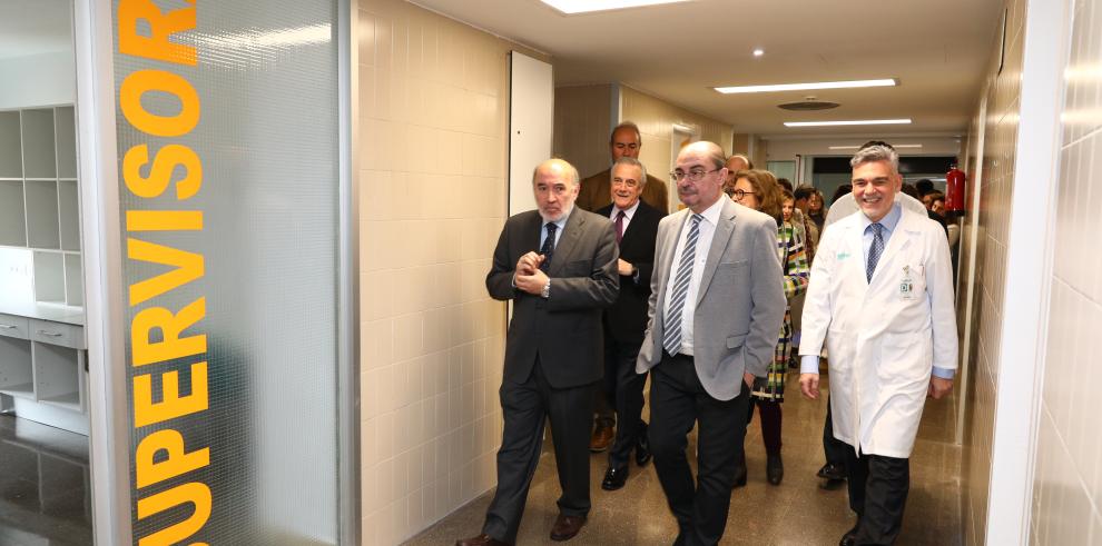 El Hospital Ernest Lluch de Calatayud cuenta ya con un nuevo bloque quirúrgico que permitirá afrontar 3000 intervenciones anuales