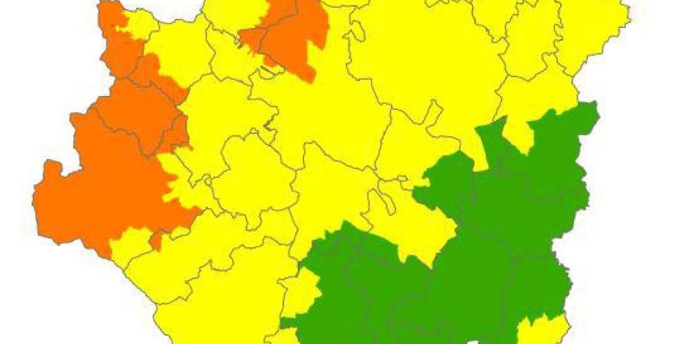 Alerta naranja por incendios forestales en diversas zonas de Aragón