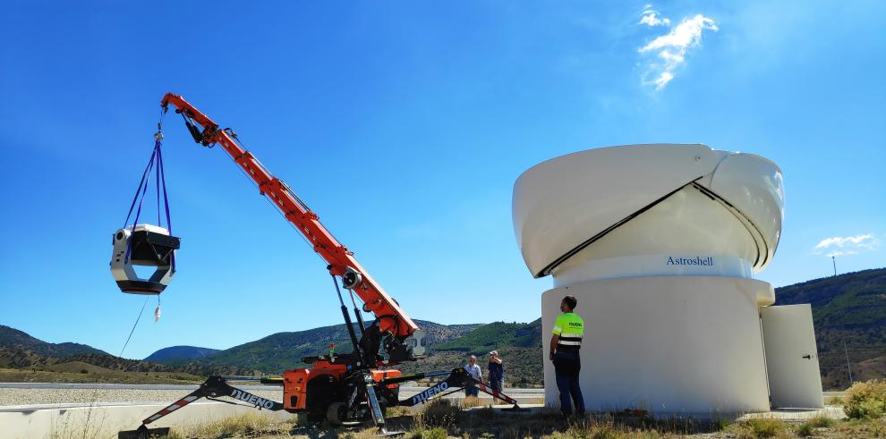 Los primeros telescopios de Galáctica ven la luz