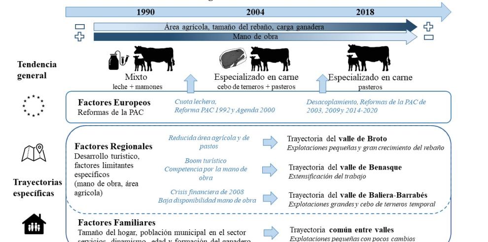 El CITA analiza la evolución de la ganadería del Pirineo en los últimos 30 años 