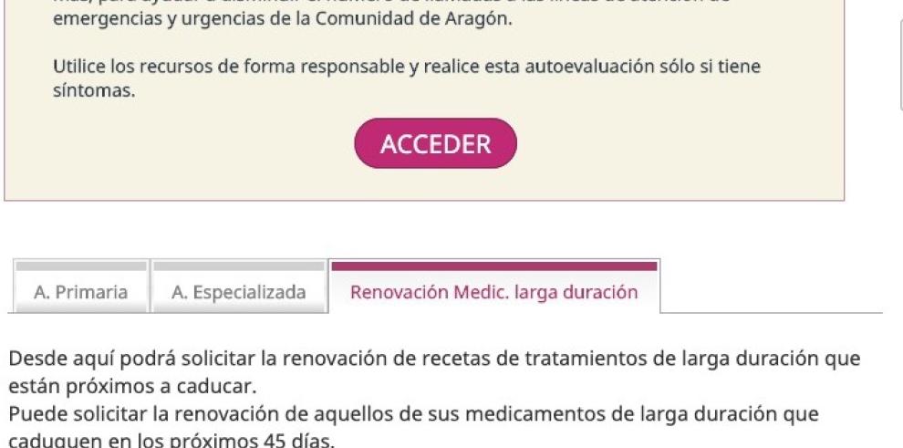 Salud Informa habilita la solicitud de cita no presencial para renovar la receta electrónica